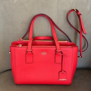 Kate Spade Vibrant Red Satchel